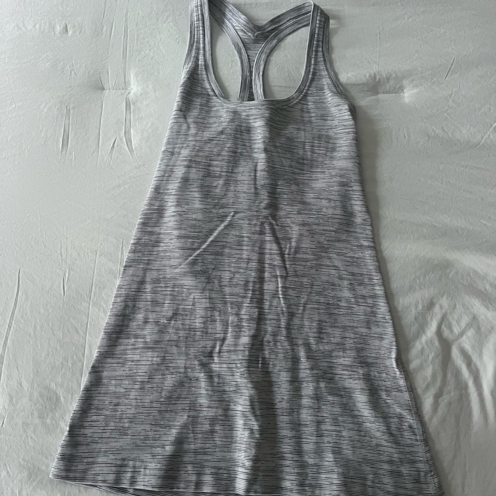 lululemon athletica Heathered Gray Tank Top